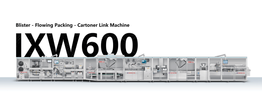 IXW600 Intelligent Fully Servo High Speed Blister Line